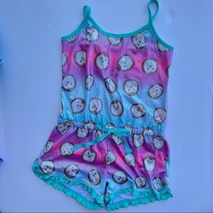 Girls Justice size 8 Sleepwear, Romper, PJ